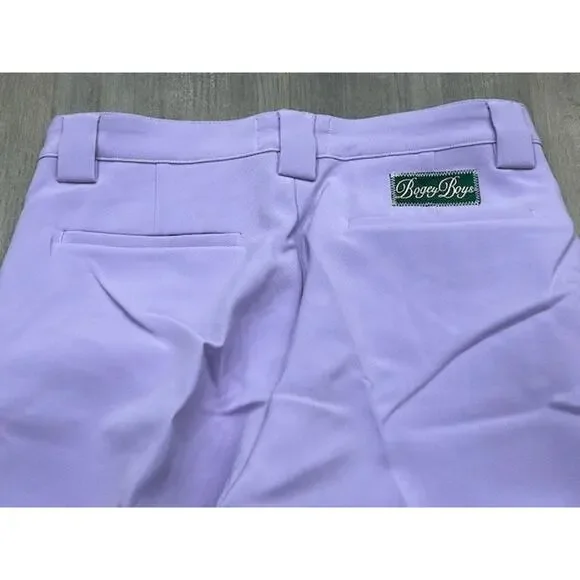 NWOT Bogey Boys‎ by Macklemore Men's The Best Pant Golf Light Purple Size 30